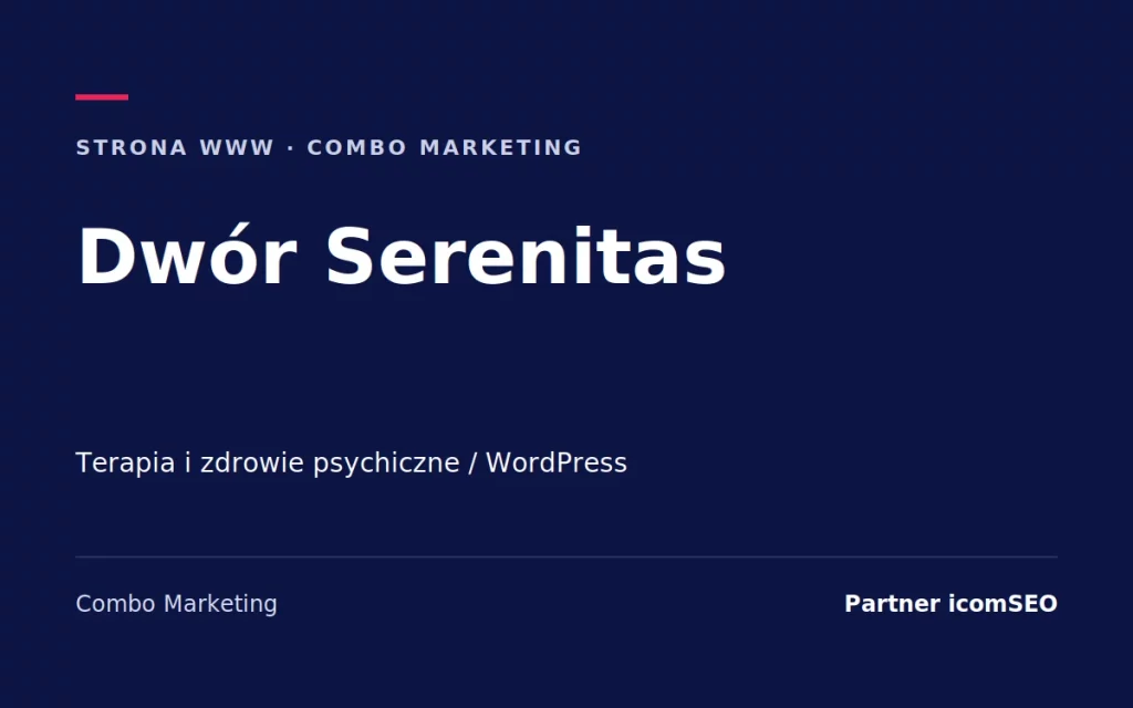 Dwór Serenitas: strona WWW