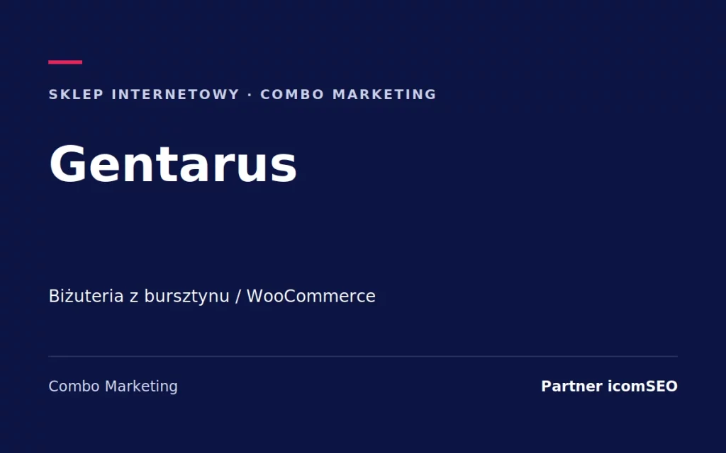 Gentarus: sklep internetowy