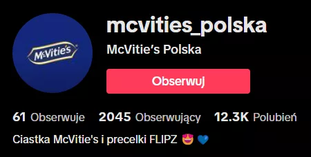 McVitie’s i Flipz – wprowadzenie marek na TikToka