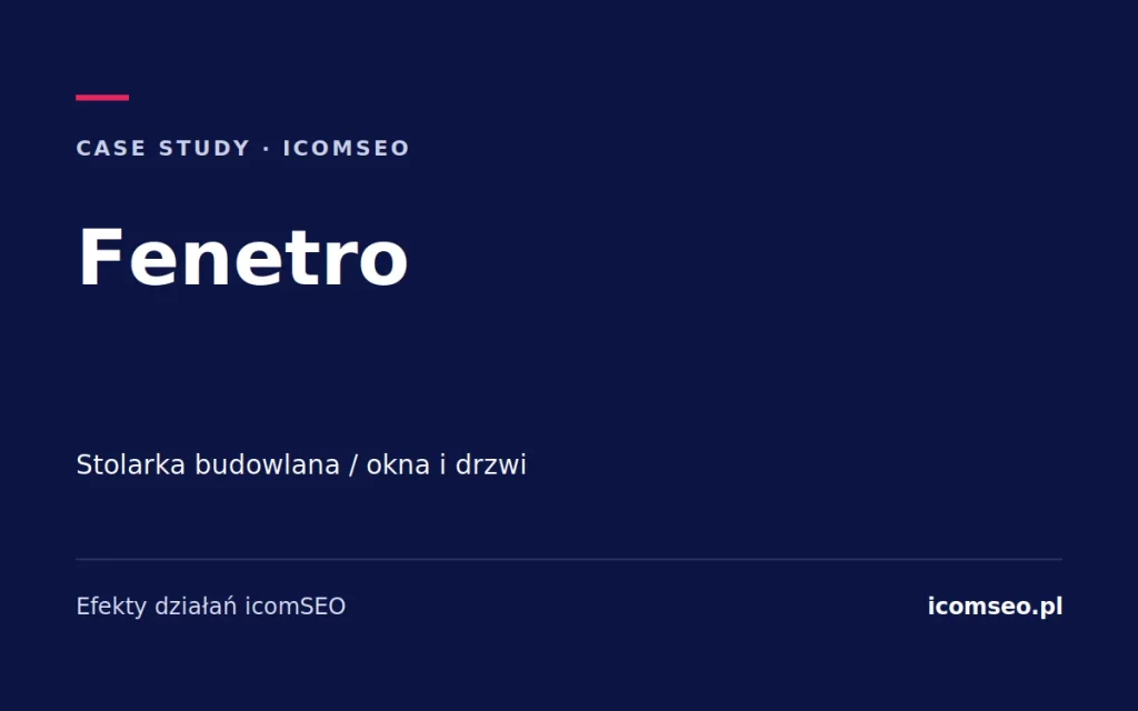 Fenetro – strona fenetro.pl