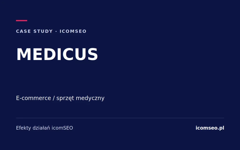 MEDICUS – strona sklepymedicus.pl