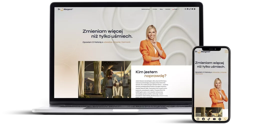 dr Margaret: strona internetowa