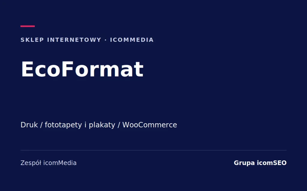 EcoFormat: sklep internetowy