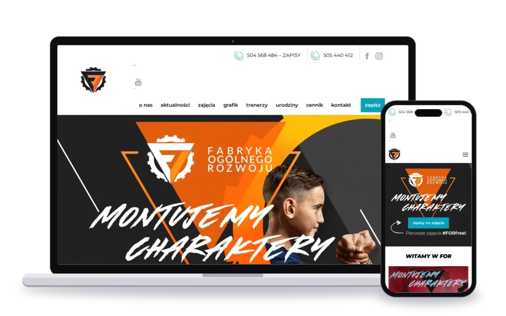 Fabryka Ogólnego Rozwoju: strona internetowa