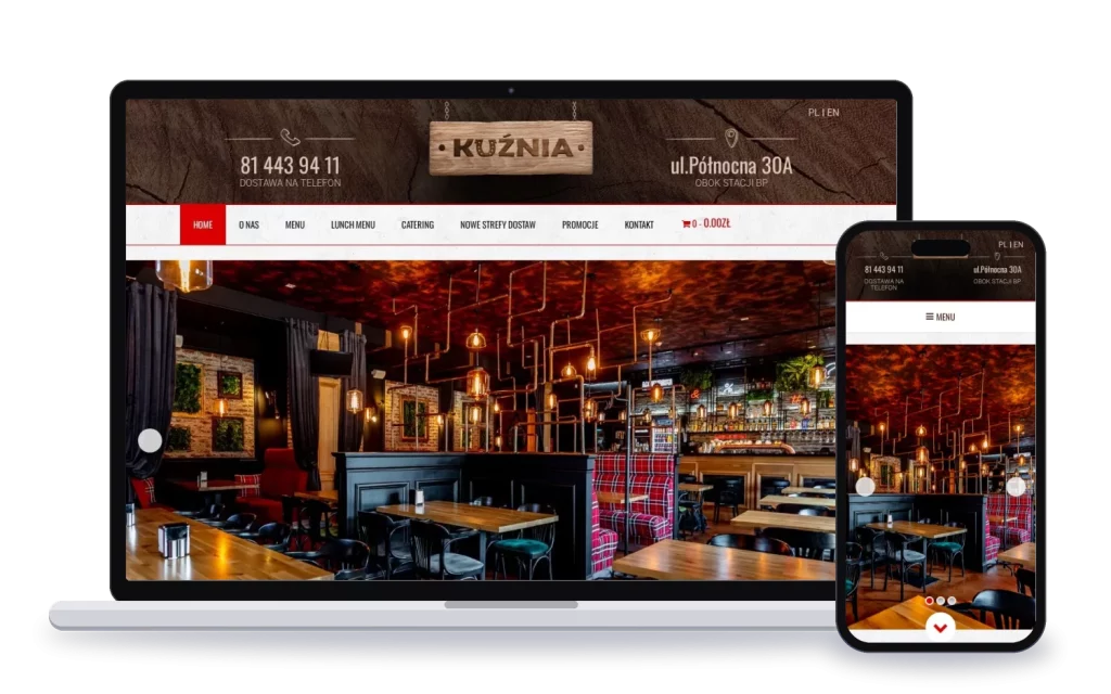 Kuźnia: strona internetowa