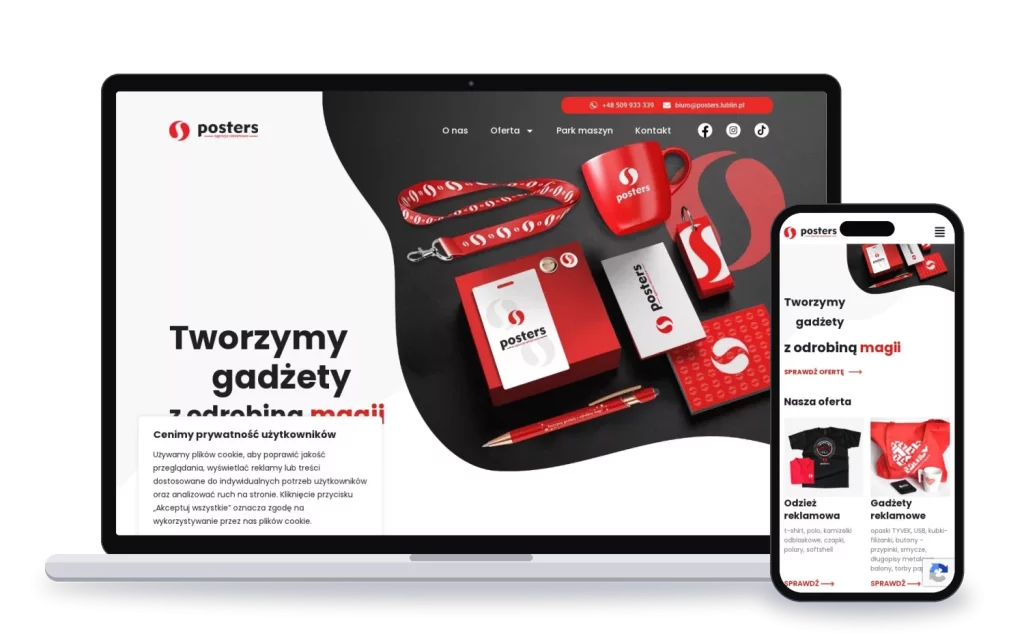 POSTERS: strona internetowa