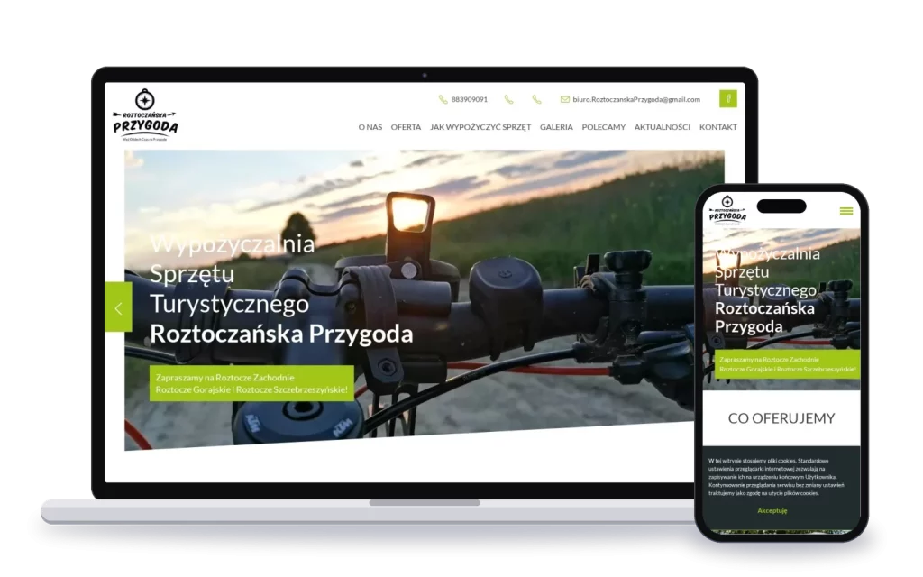 Roztoczańska Przygoda: strona internetowa