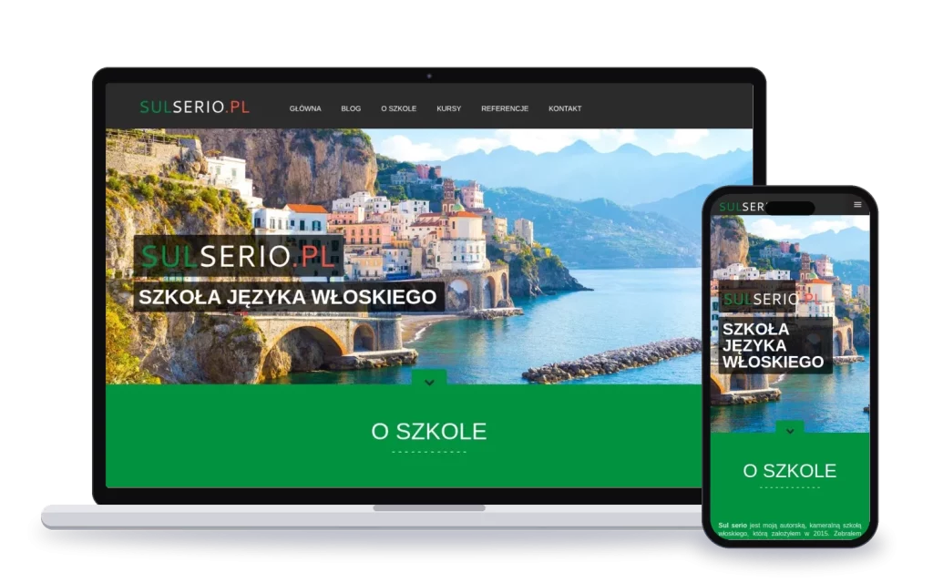 Sul serio: strona internetowa