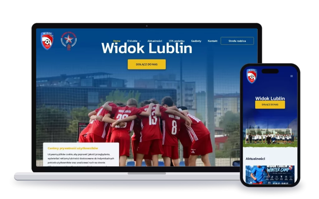 Widok Lublin: strona internetowa
