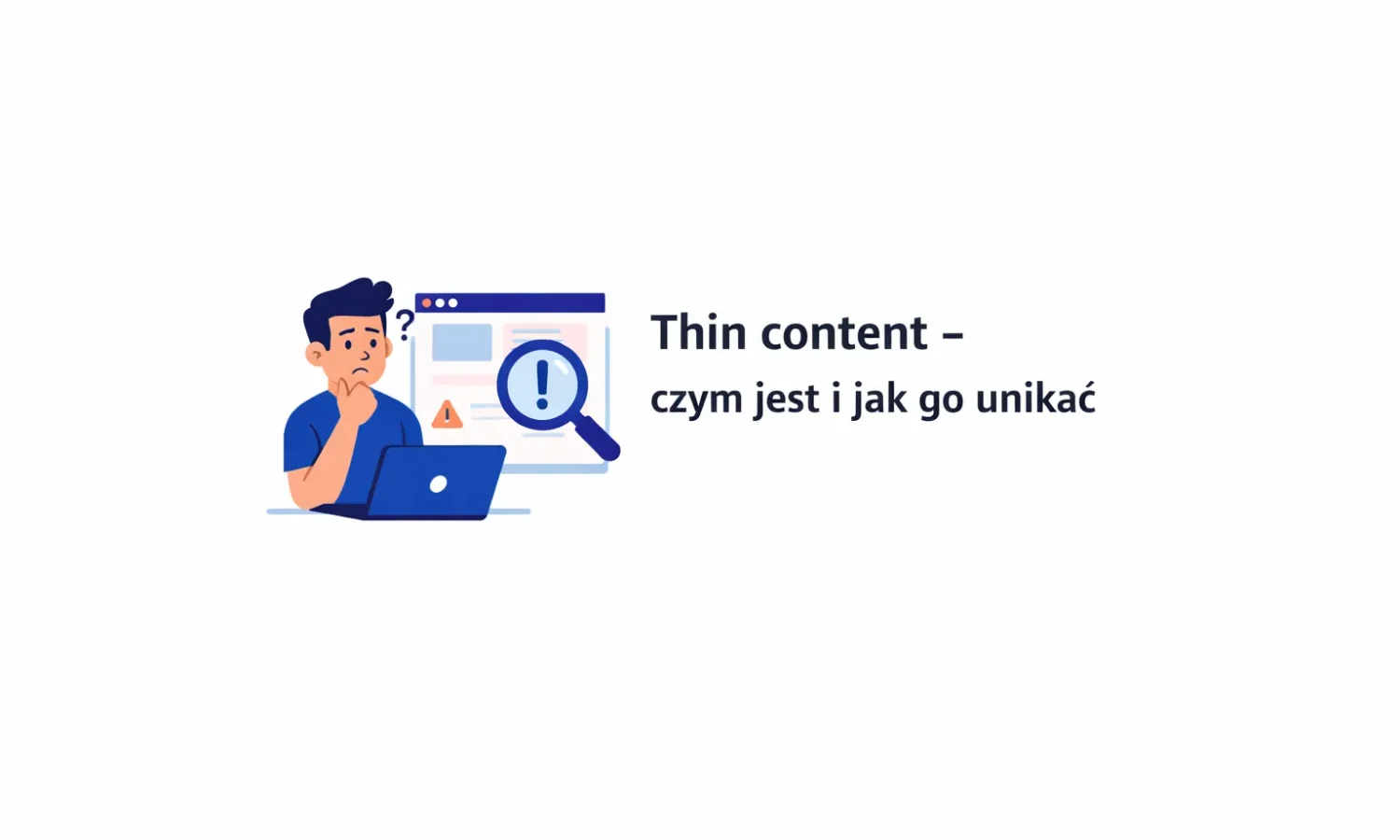 Thin content – czym jest i jak go unikać