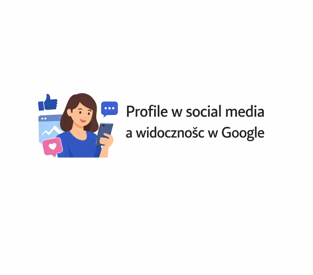 Profile w social media a widoczność w Google