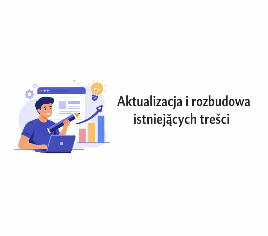 Aktualizacja i rozbudowa istniejących treści
