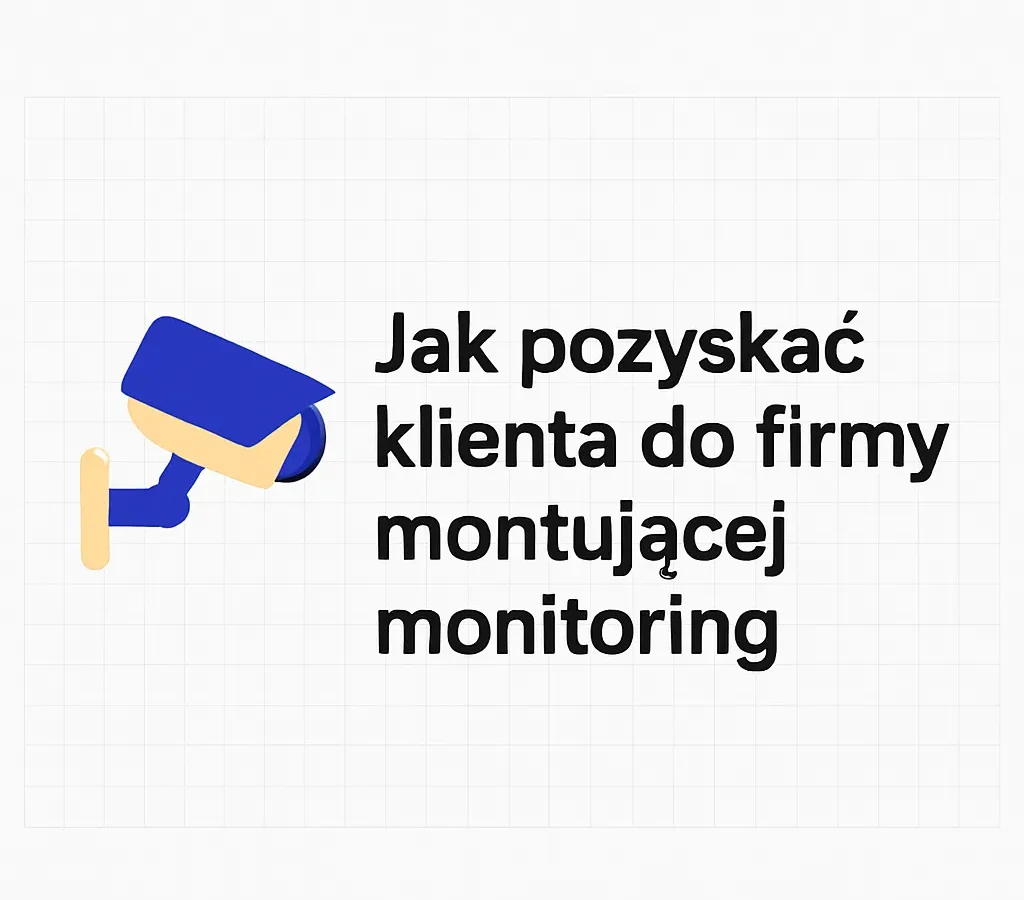 Jak pozyskać klienta do firmy montującej monitoring