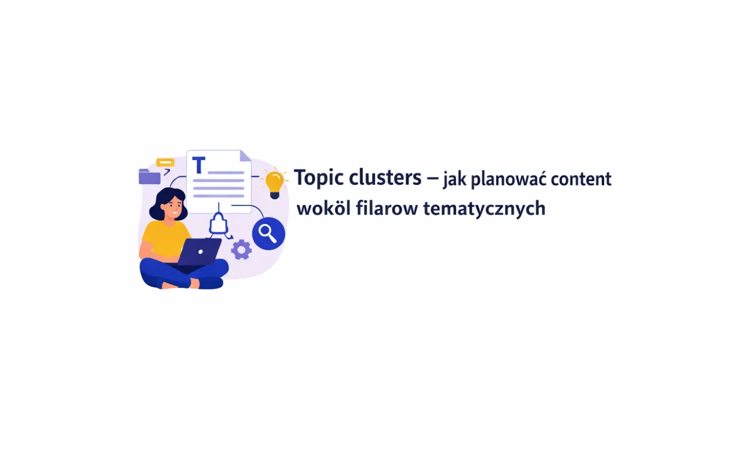 Topic clusters – jak planować content wokół filarów tematycznych