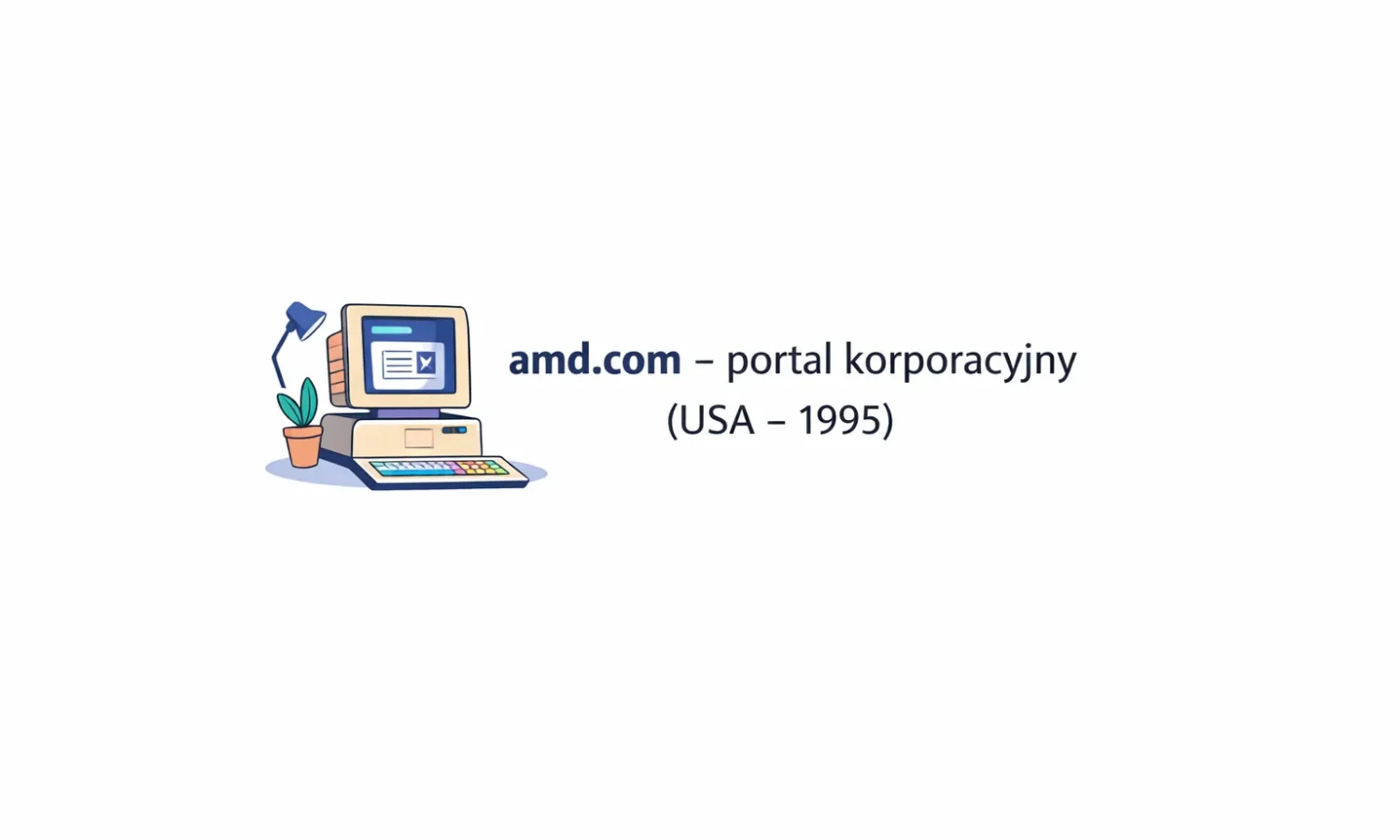 amd.com – portal korporacyjny (USA – 1995)
