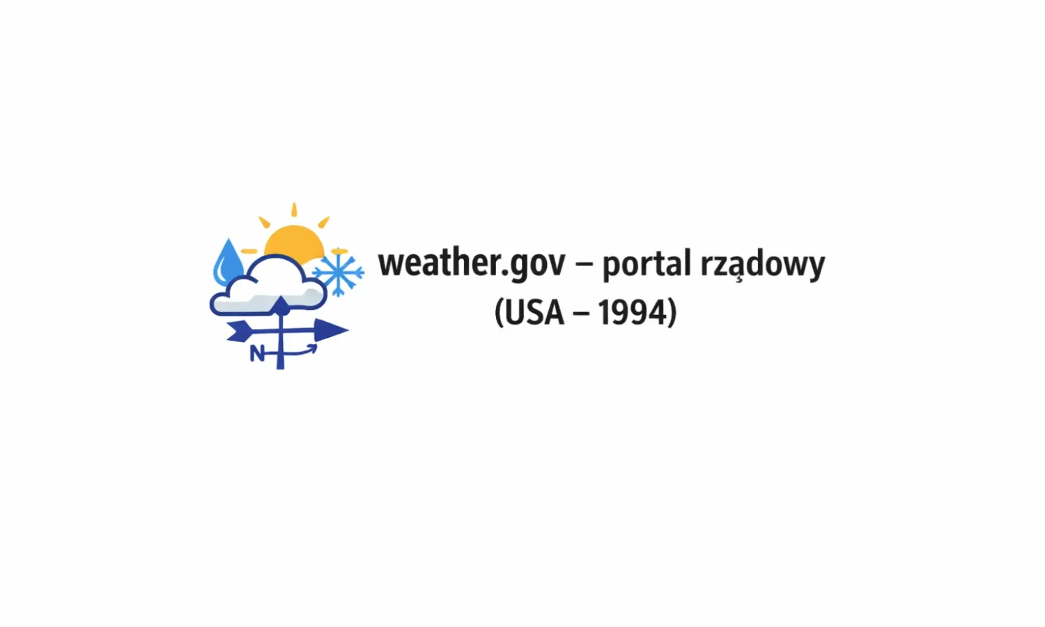 weather.gov – portal rządowy (USA – 1994)