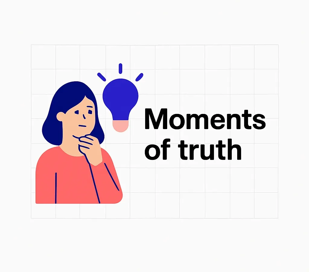 Moments of truth