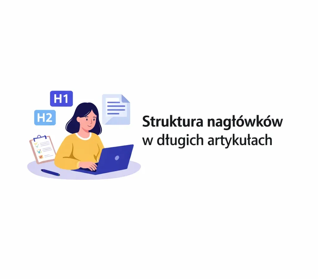Struktura nagłówków w długich artykułach
