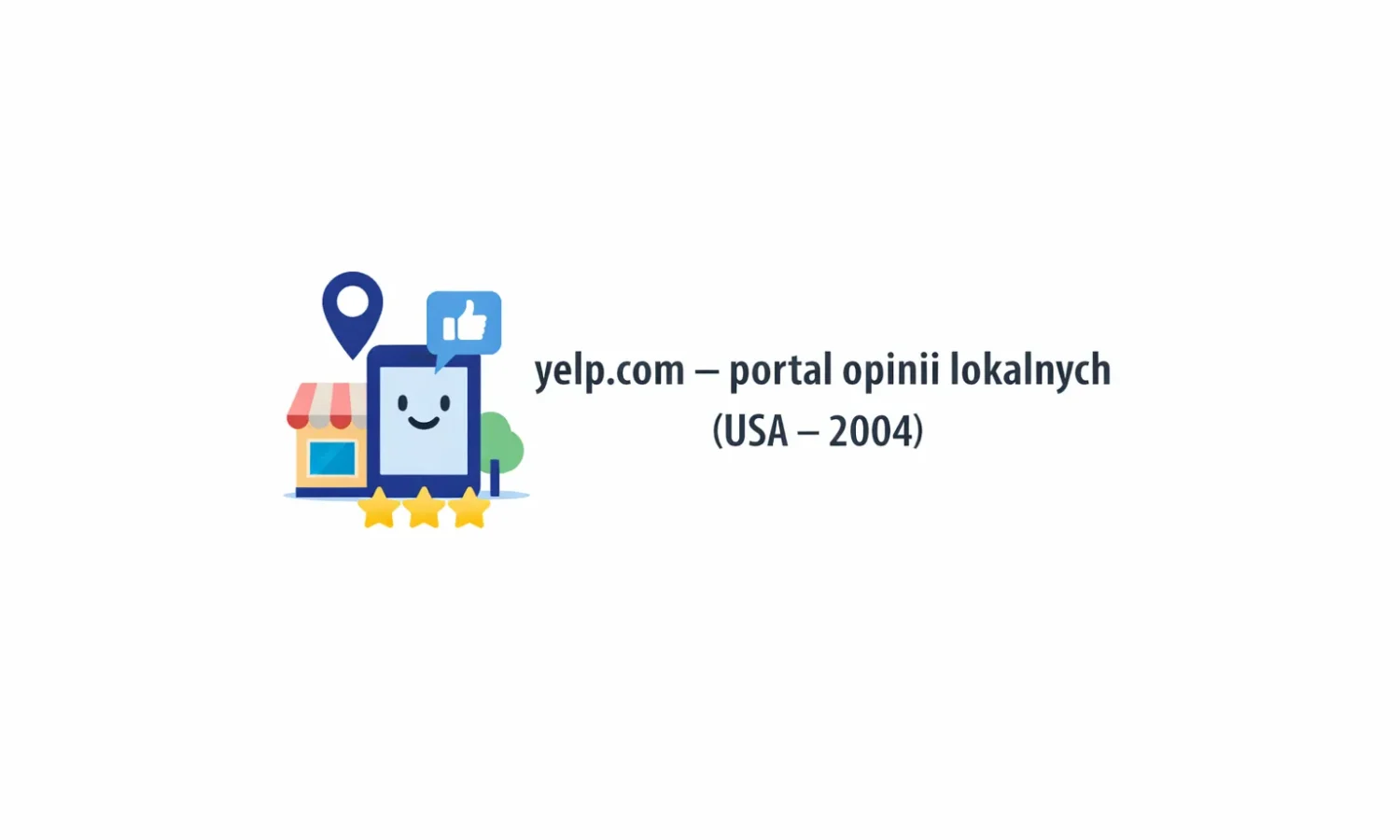 yelp.com – portal opinii lokalnych (USA – 2004)