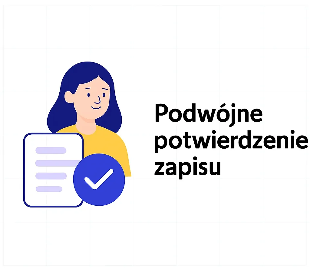 Podwójne potwierdzenie zapisu