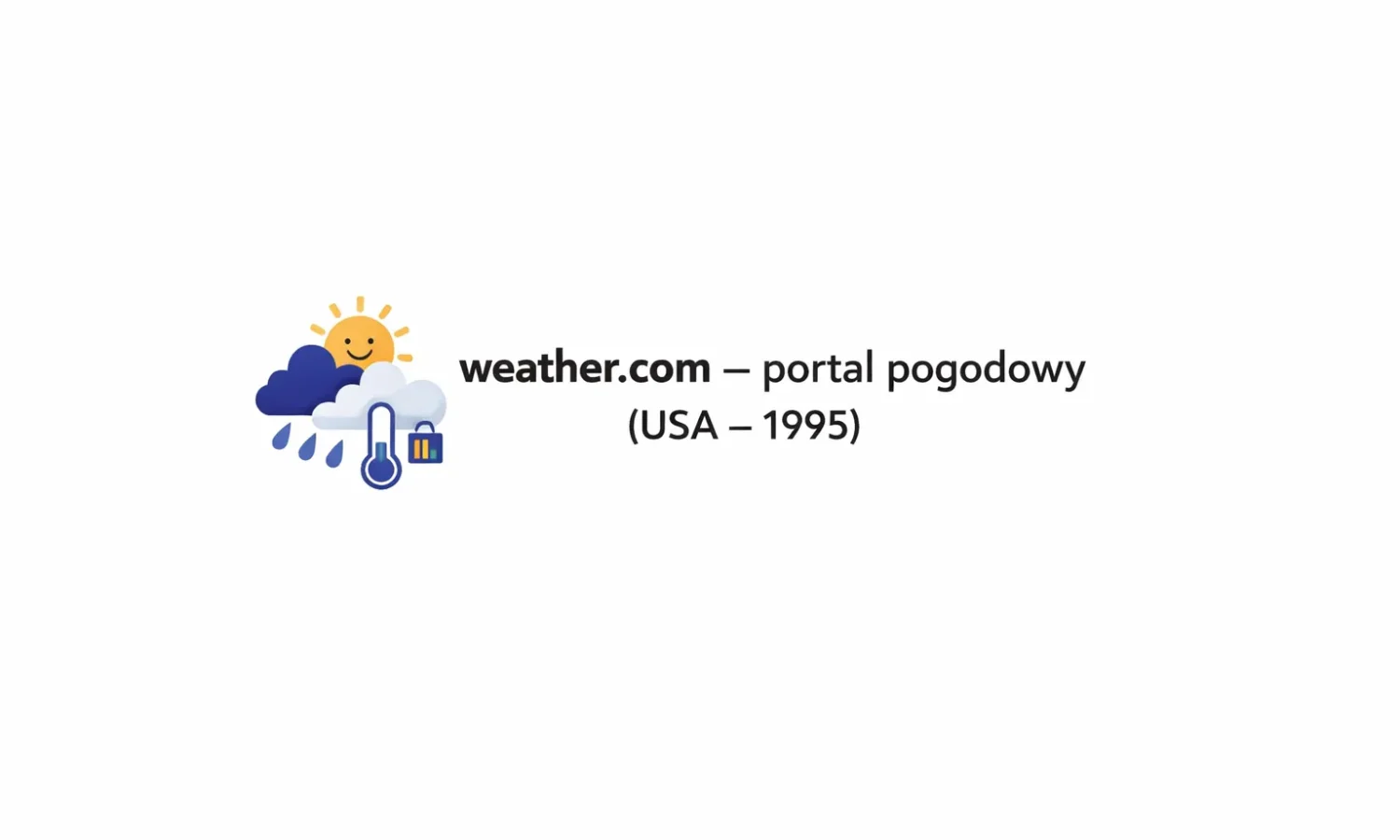 weather.com – portal pogodowy (USA – 1995)